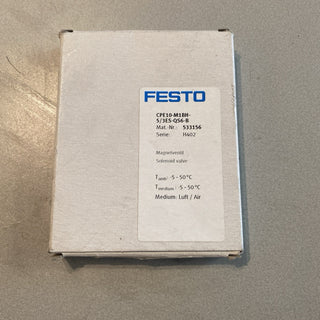 Festo CPE10-M1BH-5/3ES-QS6-B Magnetventil 5/3-Wege – Neu