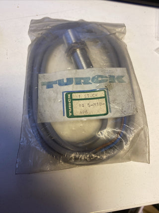 TURCK BI5-M18-AP6X Induktiver Näherungsschalter M18 PNP Schließer NEU3