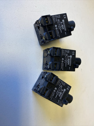 3x Telemecanique ZBV-3 Kontakt Z.. -BV3-KARTON5