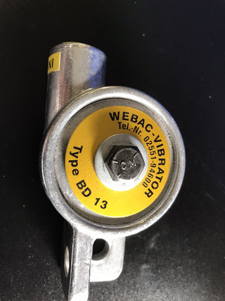 Webac BD 13 Pneumatischer Kugelvibrator – Druckluft Vibrator 20.500 U/min2