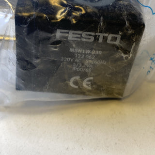 Festo MSN1W-230 Magnetspule 123062 230VAC Ventil Schaltschrank Neu0