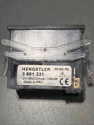 Hengstler 0891331 Betriebsstundenzähler – Typ 891 – 12-36V DC0
