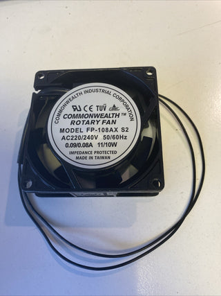 Common Wealth FP-108AX (S-2) 120BW 3,15 Zoll 80 mm AC-Rohr-Axiallüfter0