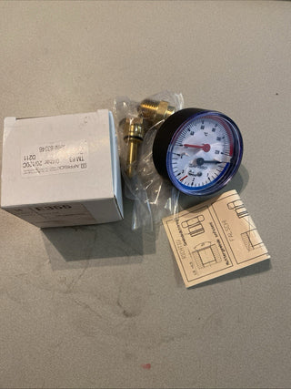 Afriso Thermo-Manometer TM 63 (Art.-Nr. 63346) – NEU & OVP