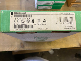 Schneider Automation 140AII33000C Temperature Input Module I.S. RTD/TC IN 8CH Se0