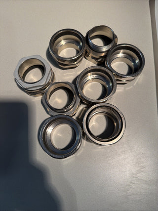 8x Metall Kabelverschraubung M50 US-A DM56 geb0