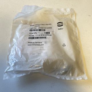 HARTING HARAX M8-S Sensor-/Aktor-Steckverbinder (4-polig, Buchse, gerade