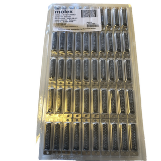 50x Molex / FCT High-Density D-Sub Buchse 44-polig (MPN: 1731130063) – NEU & OVP