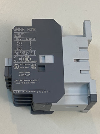 ABB N31E Hilfsschütz / Schützrelais (3 NO / 1 NC) – Gebraucht7