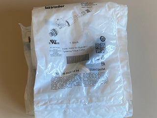 Binder 99-0429-14-04 M12 Kabelstecker 4-polig A-kodiert IP67 – NEU1
