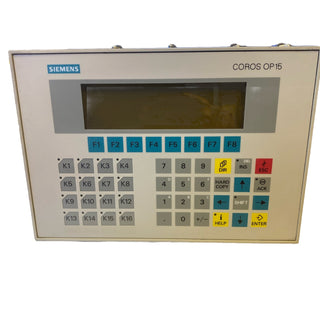 Siemens SIMATIC COROS OP15 (6AV3515-1EB01) Operator Panel – gebraucht0