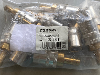 10x Parker Rectus Schnellkupplung 87KBTF09MVX – NEU & OVP1