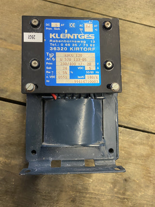 Kleintges EDCG 120 Gleichstromversorgung | 24V DC / 5A | Netzgerät Schaltschrank1