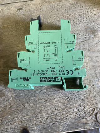 26x Phoenix Contact 2967015 Relaissockel PLC-BSC-24DC/21-21 – Neu ohne OVP8