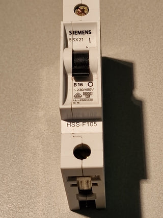2x Siemens 5SX2116-6 Sicherungsautomat#110
