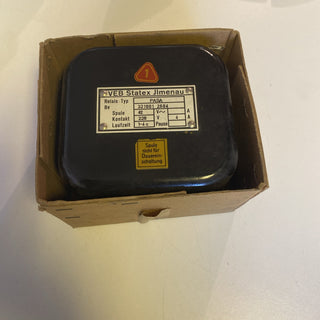 RFT Hg Verzögertes Relais Pasa 311001 2504 DDR Original NEU OVP unbenutzt0