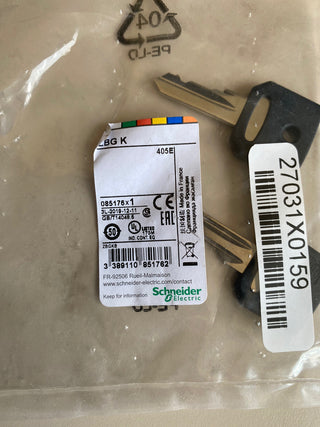 Schneider Electric ZBGK Spezialschlüssel (2 Stück) – für Harmony XB4 Not-Aus0