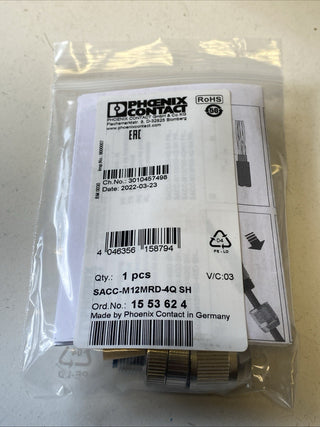 Phoenix Contact SACC-M12MRD-4Q SH (Aritkelnummer: 1553624) – NEU & OVP