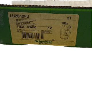 Schneider Electric LU2B12FU Wendekombination Motorstarter neu3