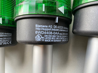 Siemens 8WD4408-0AA Signalsäule Anschlusselement für Rohrmontage, Schwarz,1