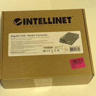 766623508209 Medienkonverter GB PoE+ 1000Base-T RJ45 zu 1000Base-LX SC SM No nam1
