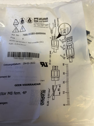 Murrelektronik Buchse 7000-08385-0000000 Rundsteckverbinder Buchse2
