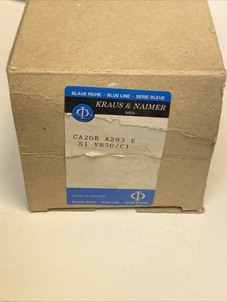 KRAUS & NAIMER CA20B A293E s1 V850 Nockenschalter, 25A, 4-polig, neu0
