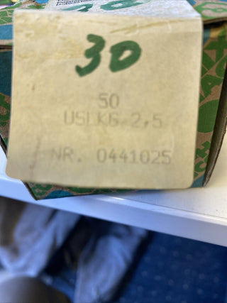 30x Phoenix Contact USLKG 2,5 0441025 Dreistock-Schutzleiterklemme0