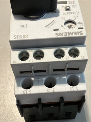 Siemens Leistungsschalter / Circuit Breaker 3RV1021-1FA106