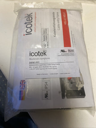 Icotek KEL 24/5 Kabeleinführungsleiste Polyamid Schwarz 1St.0