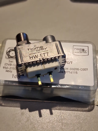 4xHOMEWAY Multifunktionsdose UP 0slot 2SAT/TV HAXHSM-G0200-C007#53