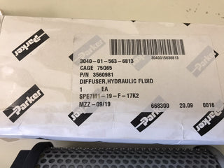 PARKER HANNIFIN 2252 3560981 DIFFUSER HYDRAULIK FLUID1