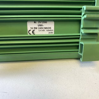 Phoenix Contact UMK-16 RM 24DC/MKDS (2972990) Mehrfachrelaisbaustein - Gebraucht