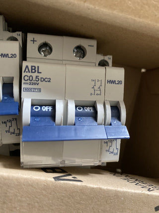 ABL Sursum C0,5D2H Leitungsschutzschalter, Sicherungsautomat 400V +HWL202
