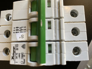 Kopp MCB B10 Leitungsschutzschalter 10A B-Charakteristik Sicherungsautomat0