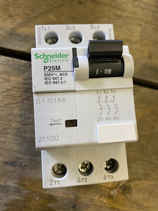 SCHNEIDER ELECTRIC MOTORSCHUTZSCHALTER P25M, 3P, 18A, SCHUTZ F. WECHSEL-/DREHSTR2