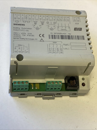 Siemens RXB21.1/FC-06 Raumsteuerung0