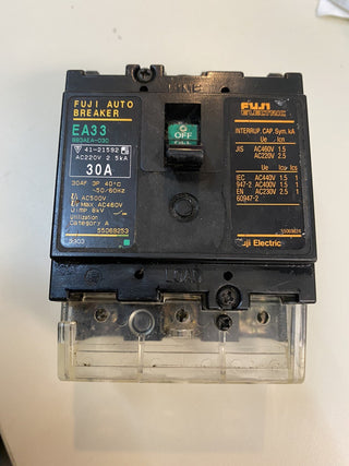 Fuji Electric EA33 Auto Breaker 30A | 3-polig | Kompaktleistungsschalter MCCB2