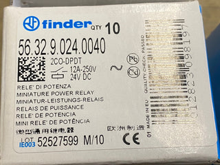 Finder Steckrelais 56.32.9.024.0040 – 24V DC / 12A – NEU3