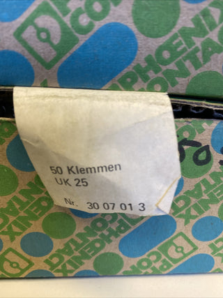 50x PHOENIX CONTACT Reihenklemme, UK25, 30070132