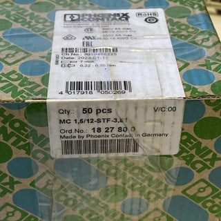 50St. Phoenix Contact MC 1,5/12-STF-3,81 Leiterplattenstecker 18278003