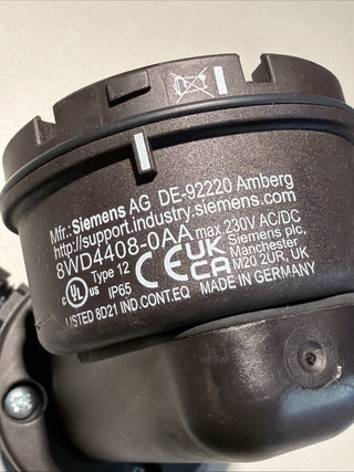 Siemens 8WD4408-0AA Anschlusselement mit Fuß Länge 36 mm max. 230V AC/DC1