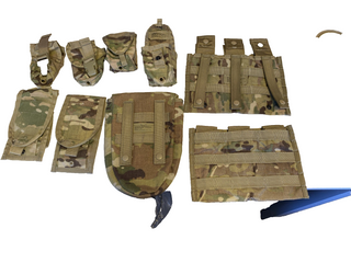 US Army Multicam Pouches set 9 Teilig Neuwertig !9