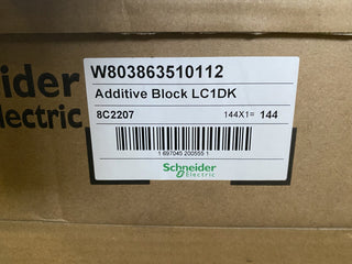 144x Schneider Electric Additive Block LC1DK 8C2207 Schalterblock W8038635101123