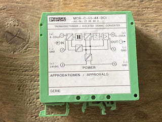 Phoenix Contact MCR-C-I/I-44-DCI Trennverstärker – Art.-Nr. 2766889 – Geprüft1
