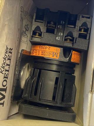 Eaton Moeller T0-2-8293 Nockenschalter Hauptschalter 4-polig – NEU Sonstige4