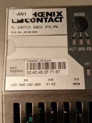 Phoenix Contact FL Switch SMCS 4TX-PN / 29890930