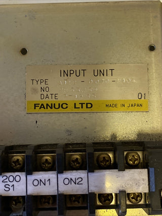 FANUC A14B-0070-B104-01 Eingabeeinheit (Input Unit) – Gebraucht – Inkl. A20B-0002