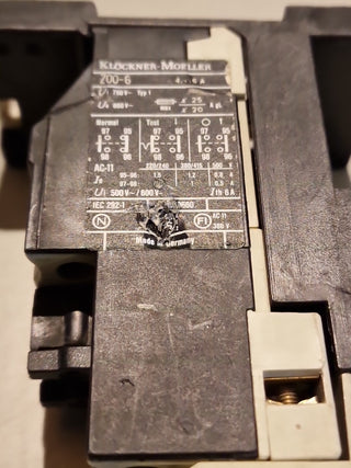 Relais Moeller Z00-6 4-6A #16