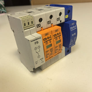 OBO Bettermann Kombi-Ableiter Set | V25-B+C | Überspannungsschutz5